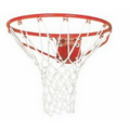 White Nylon Basketball Net